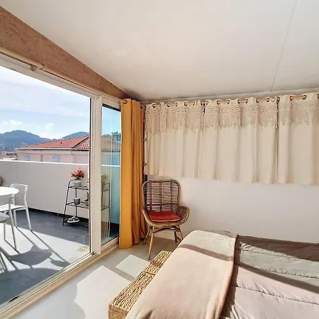 Bright 2-room - Rooftop Terrace - Swimming Pool Apartmán Vallauris
